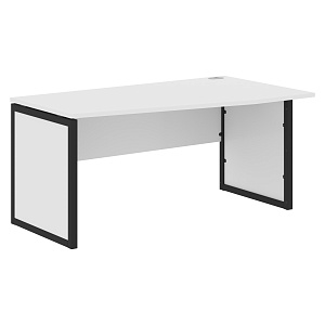 Стол эргономичный XTEN-QP XQPCT 169(R), правый, белый/антрацит, 1600х900х750 мм
