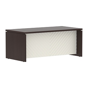 Стол руководителя TORR LUX TLST 189H, венге магия/латте, 1800х900х750 мм