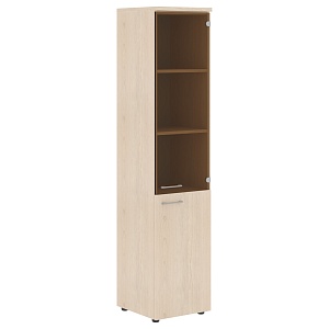 Шкаф комбинированный XTEN XHC 42.2(R), правый, бук тиара, 432х432х1955 мм