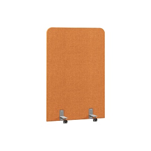 Акустическая перегородка на роликовых опорах RAND Acoustic RA.R-100/150, оранжевый, 1000х28х1500 мм