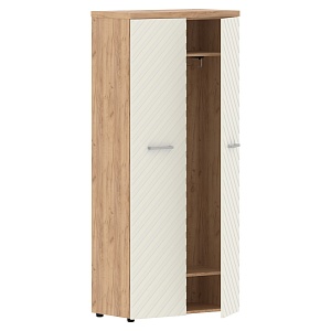 Гардероб TORR LUX TLCW 85, латте/дуб бофорд, 856х450х1968 мм