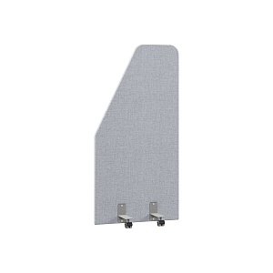 Акустическая перегородка на роликовых опорах RAND RA.S.R-80/160, серый, 800х28х1600 мм