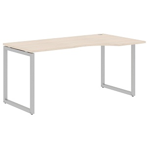 Стол эргономичный XTEN-Q XQCET 169(R), правый, бук тиара/алюминий, 1600х900х750 мм