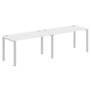 Бенч-система XTEN-S60 XS6WST 2870, белый/алюминий, 2800х700х750 мм