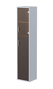 Шкаф комбинированный IMAGO СУ-1.7(R), венге магия/металлик, хх мм