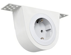 Крепление для установки 1 розетки Powerdot MINI, белый