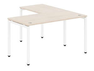 Стол угловой XTEN-S 140x150,  бук тиара/белый