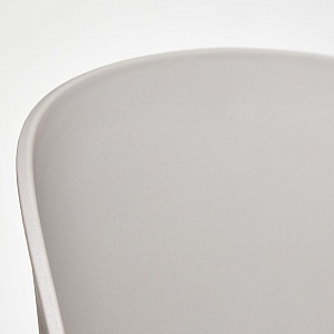 Стул Beetle Chair, металл/пластик серый