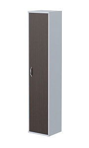 Шкаф высокий IMAGO СУ-1.9(R), венге магия/металлик, 406х365х1975 мм