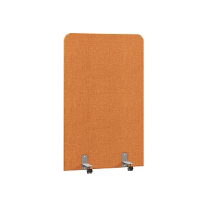Акустическая перегородка на роликовых опорах RAND Acoustic RA.R-100/160, оранжевый, 1000х28х1600 мм