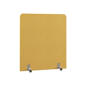 Акустическая перегородка на роликовых опорах RAND RA.R-140/160, желтый, 1400х28х1600 мм