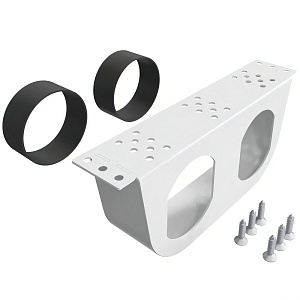 Крепление для установки 2 розеток Powerdot MINI, белый