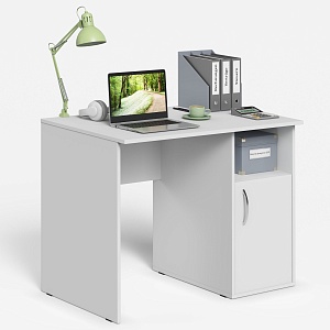 Стол компьютерный CD.1059 COMP 100x60 см, Белый