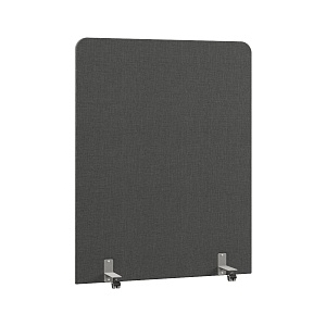 Акустическая перегородка на роликовых опорах RAND RA.R-140/180, графит, 1400х28х1800 мм