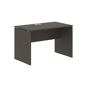 Стол прямой EDIS EDST 1167, мокко/белый, 1160х670х750 мм