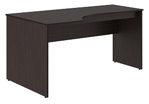 Стол эргономичный левый SIMPLE 160х90, Легно темный