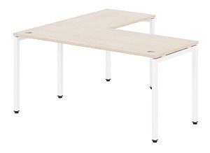 Стол угловой XTEN-S 160x150,  бук тиара/белый