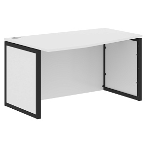 Стол эргономичный XTEN-QP XQPCT 149H(L), левый, белый/антрацит, 1400х900х750 мм