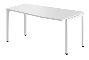 Стол эргономичный XTEN-S XSCT 169(R), правый, белый/белый, 1600х900х750 мм