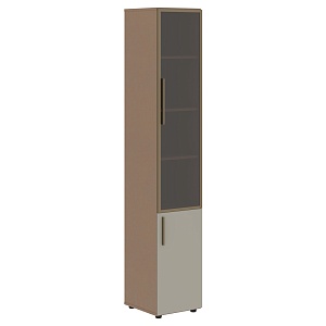 Шкаф комбинированный высокий VELION VHCS 40.2(R), аметист/кобра, 400х450х2253 мм
