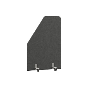 Акустическая перегородка на роликовых опорах RAND RA.S.R-100/150, графит, 1000х28х1500 мм