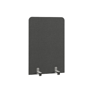 Акустическая перегородка на роликовых опорах RAND RA.R-100/150, графит, 1000х28х1500 мм