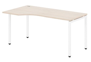Стол эргономичный XTEN-S XSCET 169(L), левый, бук тиара/белый, 1600х700/900х750 мм