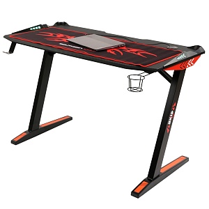 Игровой компьютерный стол SKILLL CTG-003, черный/красный, 1200х600х750 мм