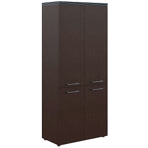 Шкаф высокий TORR THC 85.3, венге магия, 856х450х1968 мм