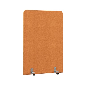 Акустическая перегородка на роликовых опорах RAND Acoustic RA.R-120/180, оранжевый, 1200х28х1800 мм