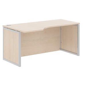 Стол эргономичный XTEN-QP XQPCET 169H(L), левый, бук тиара/алюминий, 1600х900х750 мм
