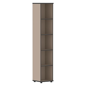 Стеллаж USTO UHCS 38, мокачино, 384х365х1975 мм