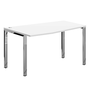 Стол эргономичный XTEN GLOSS XGCT 149(L), левый.1, белый, 1400х900х750 мм
