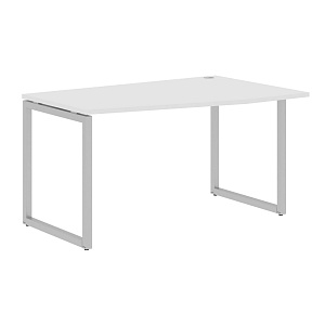 Стол эргономичный XTEN-Q XQCT 149(R), правый, белый/алюминий, 1400х900х750 мм