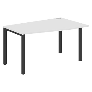 Стол эргономичный XTEN-S60 XS6CT 149(R), белый/антрацит, 1400х900х750 мм