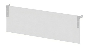 Передняя панель XTEN-S 110x35,  белый/алюминий