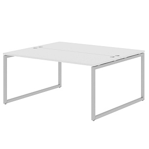 Бенч-система XTEN-Q, 160х140, белый/алюминий