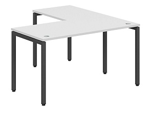 Стол угловой XTEN-S 140x150,  белый/антрацит