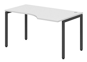 Стол эргономичный XTEN-S XSCET 149(R), правый, белый/антрацит, 1400х700/900х750 мм