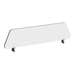 Экран USTO UBP 1330, белый/черный, 1360х16х300 мм
