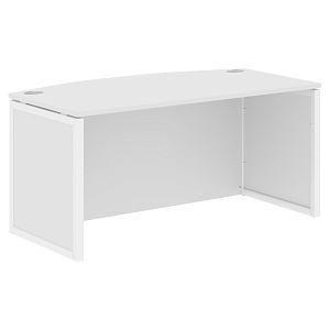 Стол руководителя XTEN-QP XQPET 169H, белый/белый, 1600х867х750 мм