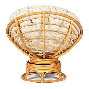 Кресло-качалка PAPASAN с подушкой, honey