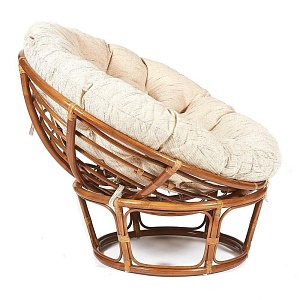 Кресло PAPASAN с подушкой, рecan