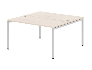 Бенч-система XTEN-S 140x140,  бук тиара/алюминий