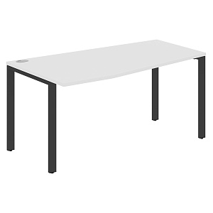 Стол эргономичный XTEN-S60 XS6CT 169(L), белый/антрацит, 1600х900х750 мм