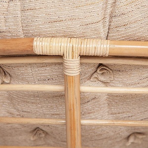 Кресло PAPASAN с подушкой, natural