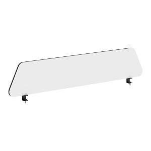 Экран USTO UBP 1530, белый/черный, 1560х16х300 мм