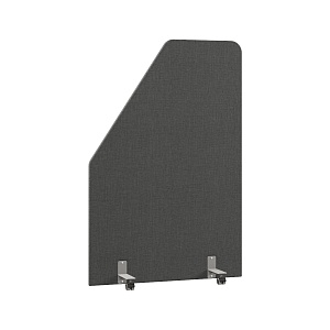 Акустическая перегородка на роликовых опорах RAND RA.S.R-120/180, графит, 1200х28х1800 мм