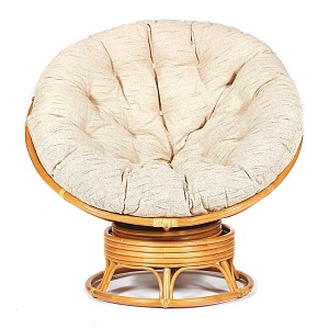 Кресло-качалка PAPASAN с подушкой, honey