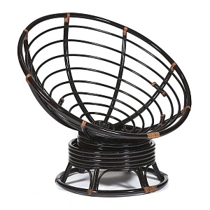 Кресло PAPASAN с подушкой, ткань коричневый/аntique brown